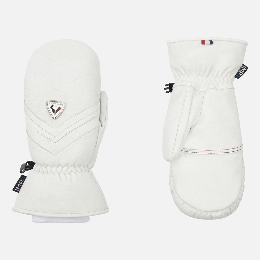 Women’s Select Leather Imp’r Ski Mittens | White | Rossignol