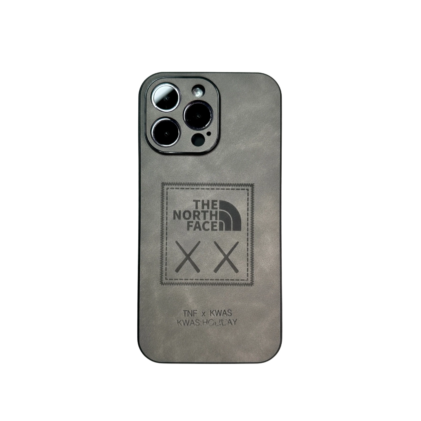 Leather Phone Case | The XOXO Grey