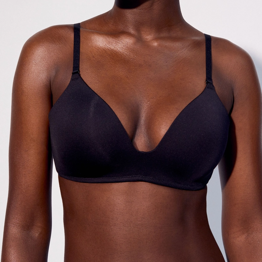 Soutien-gorge ampliforme en microfibre