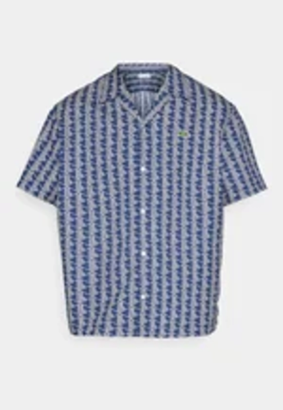 Lacoste MONOGRAM - Chemise - methylene/flour/bleu marine - ZALANDO.FR