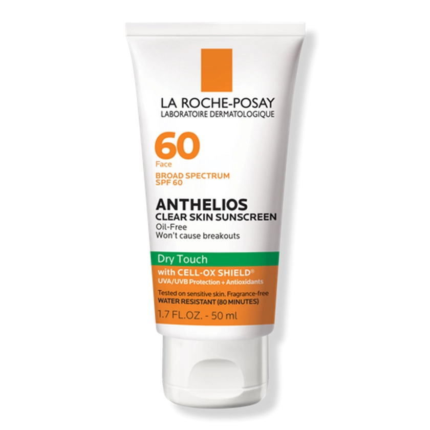 Anthelios Clear Skin Dry Touch Face Sunscreen SPF 60
