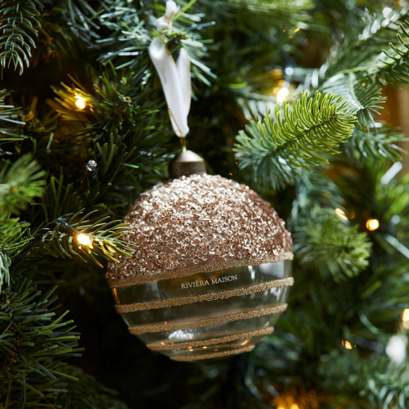 Ornament The Holidays Sparkle, Goud