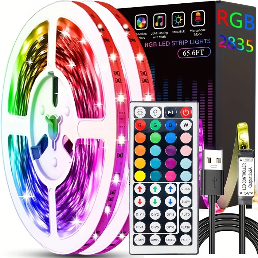 1m/*/5m/10m/20m LED Strip Lights: Transform Your Living Room Into A Magical Christmas *!