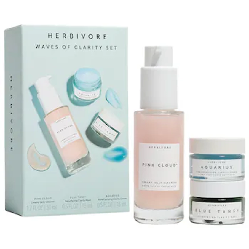 Waves of Clarity Skincare Set - Herbivore | Sephora