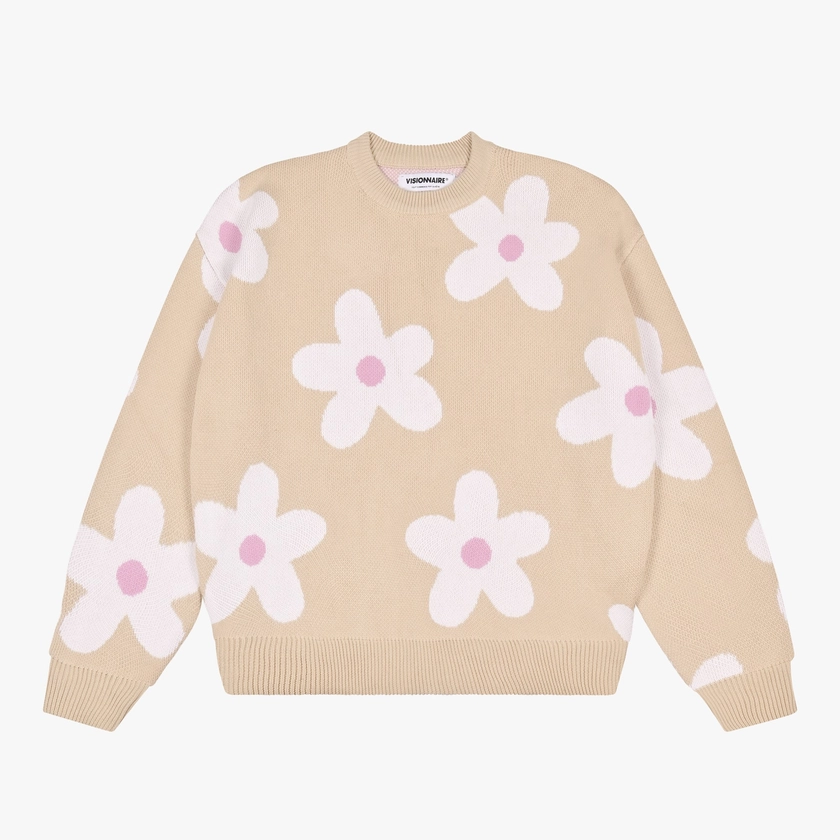 PULL FLOWER BEIGE