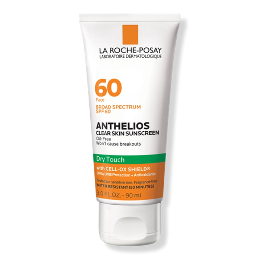 Anthelios Clear Skin Dry Touch Face Sunscreen SPF 60