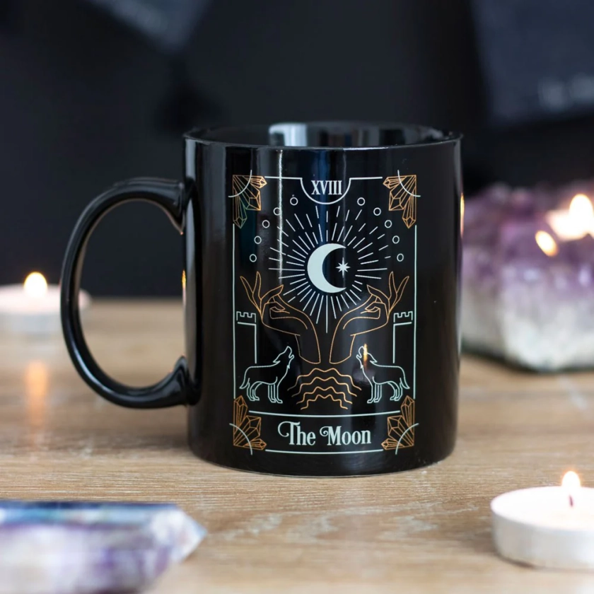 11 oz Ceramic Tarot Card Mug - The Moon