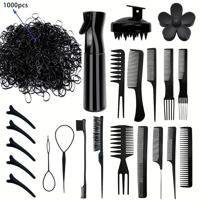 Styling Comb Hairpin Set Professional Styling Comb - Temu