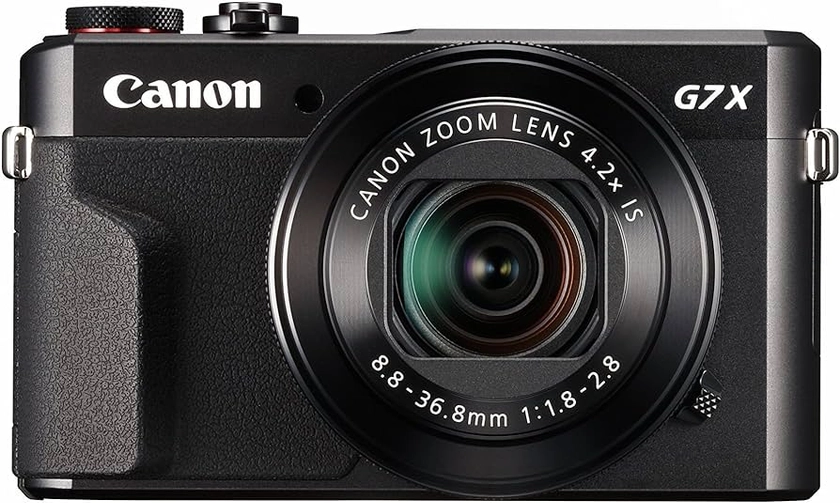 Amazon.com : Canon PowerShot Digital Camera [G7 X Mark II] with Wi-Fi & NFC, LCD Screen, and 1-inch Sensor - Black, 100-1066C001 : Electronics