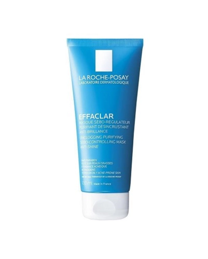 LA ROCHE-POSAY Effaclar Mask Μάσκα Καθαρισμού Προσώπου με Άργιλο για Λιπαρό Δέρμα, 100ml