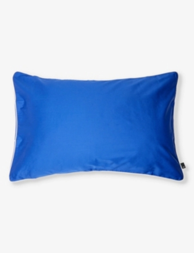 HAY Outline contrast-trim organic-cotton pillowcase 75cm x 50cm