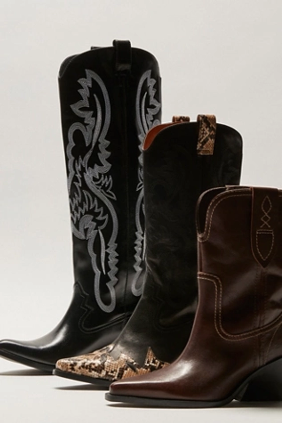 Bottes western hautes Finn