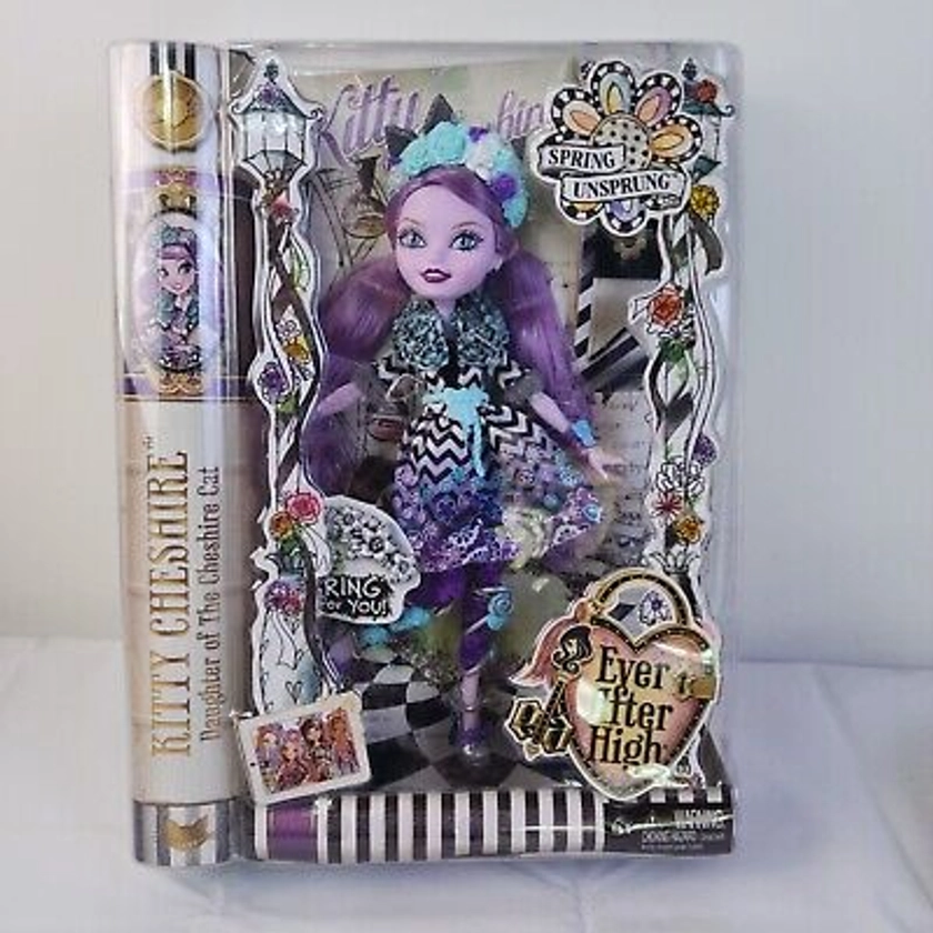 NIB Ever After High Spring Unsprung Doll Kitty Cheshire Mattel 2014 | eBay