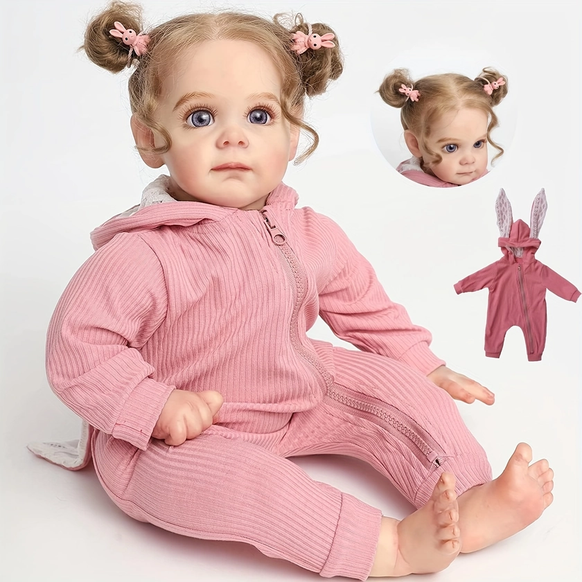 20" Reborn Dolls Baby Soft Silicone Vinyl Lifelike Handmade Newborn Xmas Gifts