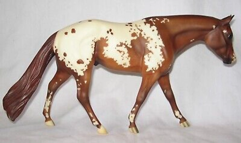 Breyer horse impress me shannon red chestnut appaloosa stock zippo pin bar mold | eBay