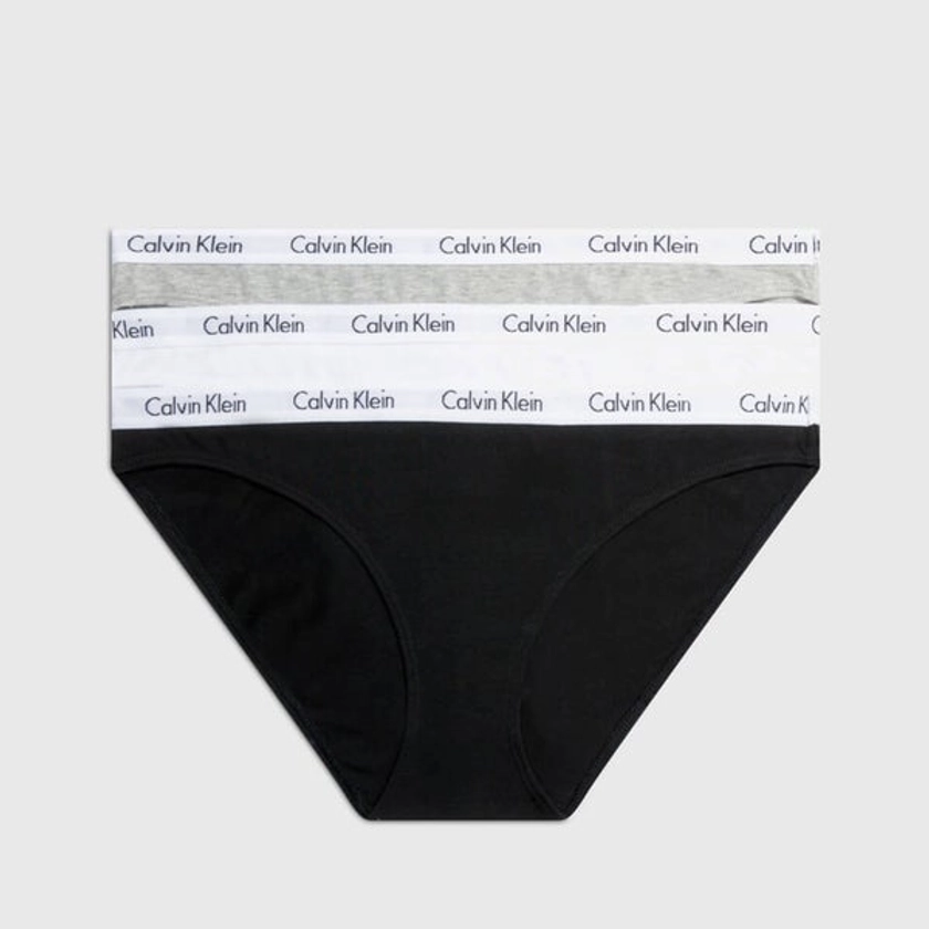 Calvin Klein Women's Core Bikini Brief 3 Pack - Multi