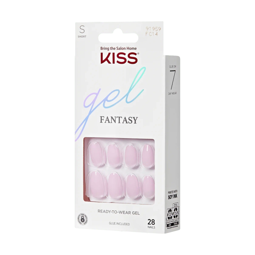 KISS Gel Fantasy Nails - Pure Love