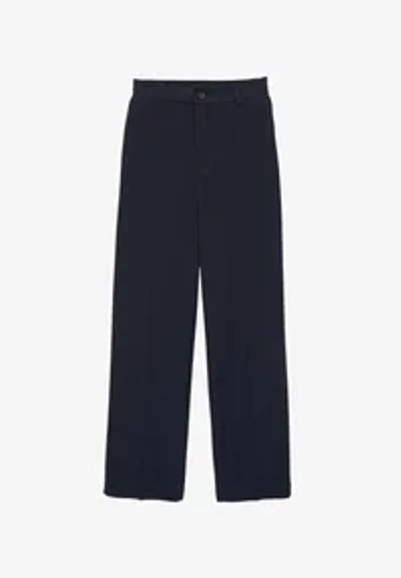 Pantalon classique - mottled dark blue