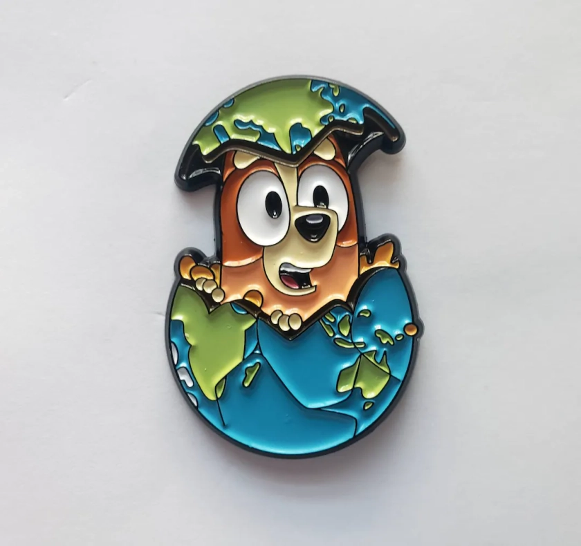 Bluey Bingo Sleepytime Inspired Pin