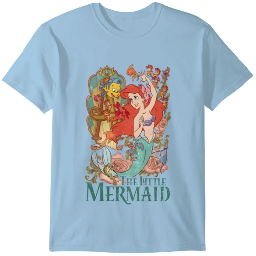Vintage Disney The Little Mermaid Princess Ariel Shirt sold by Nambcvt | SKU 854597 | Printerval UK