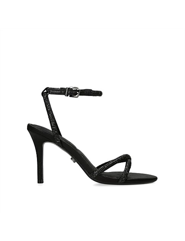 Carvela Stargaze Black Sandals | David Jones