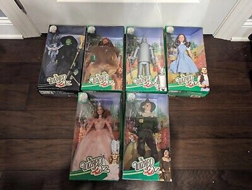 2014 Barbie Collector Pink Label Wizard Of Oz 75th Anniversary 6 Piece Set | eBay