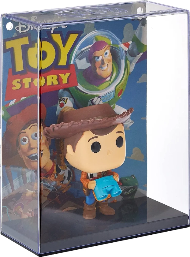 Funko Pop! VHS Cover: Disney - Toy Story - Disney Pixar: Toy Story- Exclusiva Amazon - Figura de Vinilo Coleccionable - Idea de Regalo - Mercancia Oficial - Juguetes para Niños y Adultos