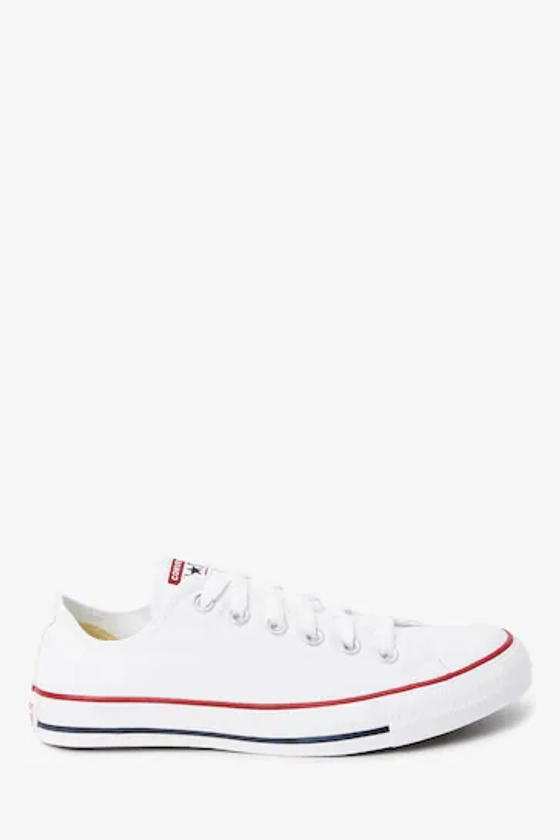 Converse White Regular/Wide Fit Chuck Taylor All Star Ox Trainers