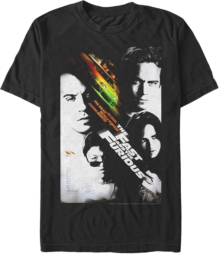 Men's Fast & Furious Classic Movie Poster T-Shirt