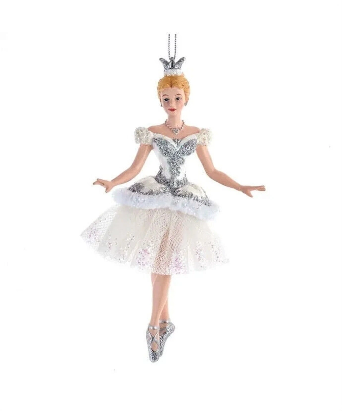 The Nutcracker SNOW QUEEN BALLERINA Christmas Ornament by Kurt Adler - Walmart.com