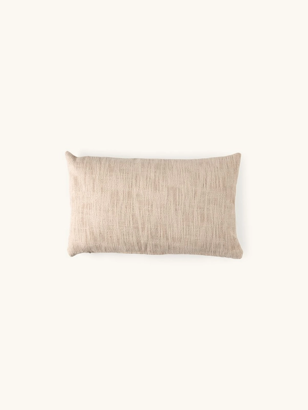 Coussin décoratif | Coton/Rembourrage en polyester. 50 x 30 cm. | Off White