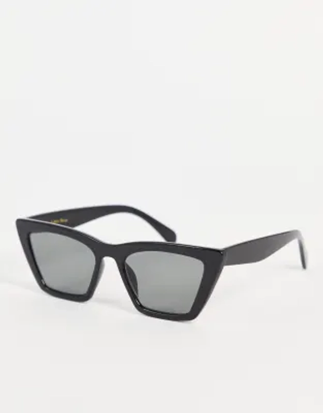 & Other Stories recycled plastic cat eye sunglasses in black | ASOS