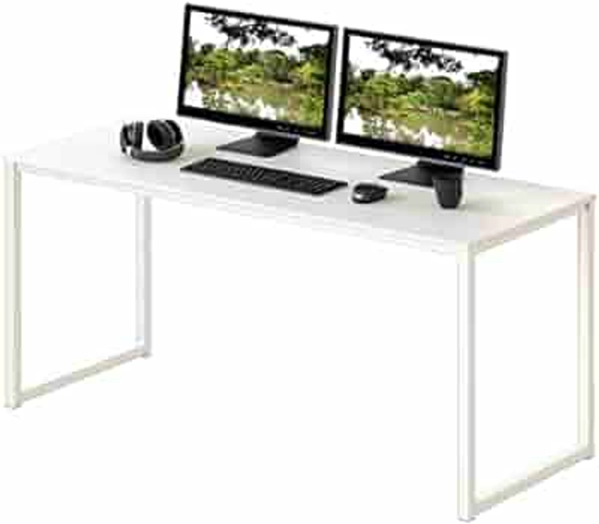 SHW Home Office 48-Inch Computer Desk, White