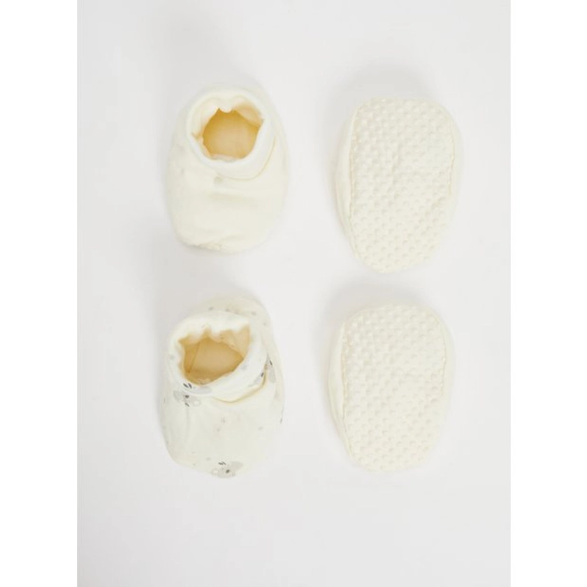 Buy Koala & Plain Booties 2 Pack 3-6 months | Accessories | Tu