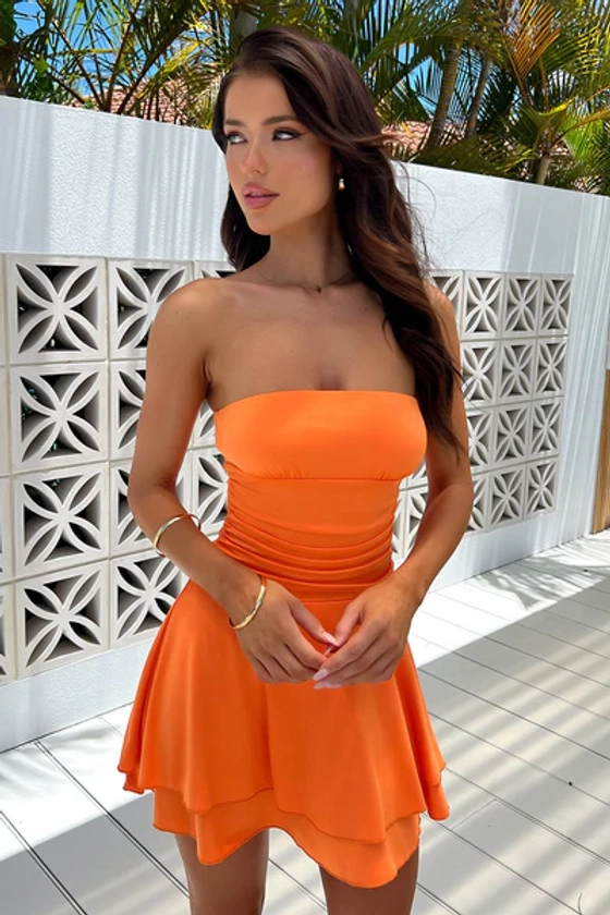 Aveda Dress - Orange