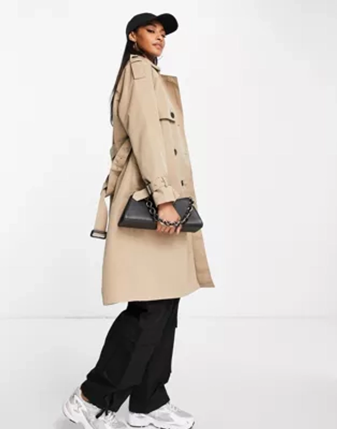 Vero Moda - Trench-coat classique - Camel | ASOS