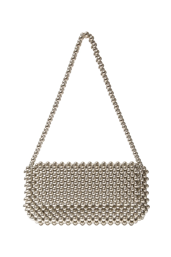 0711 - Silver Clover Baguette - Bags