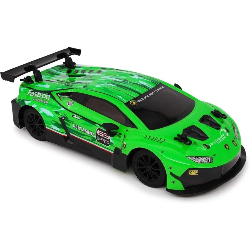 Remote Control Toys | Remote Control 1:24 Lamborghini Huracan Green 2.4Ghz | CMJ RC Cars