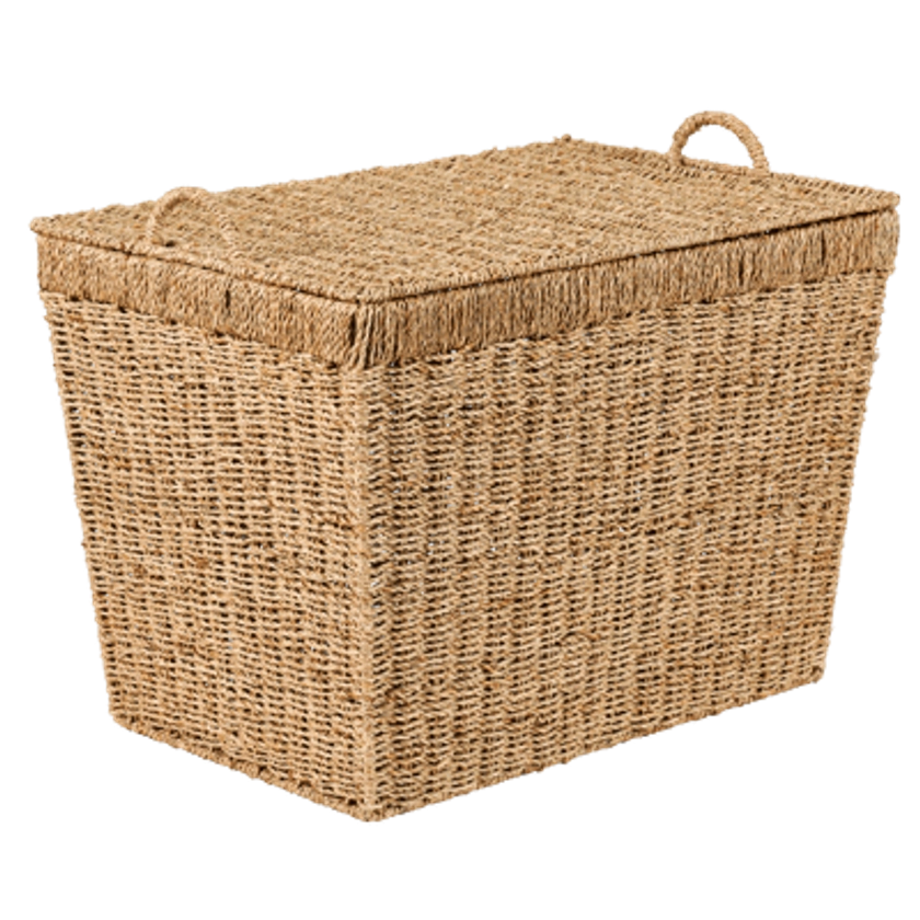 MYKONOS Coffre de rangement L naturel H 42 x Larg. 61 x P 41 cm | CASA