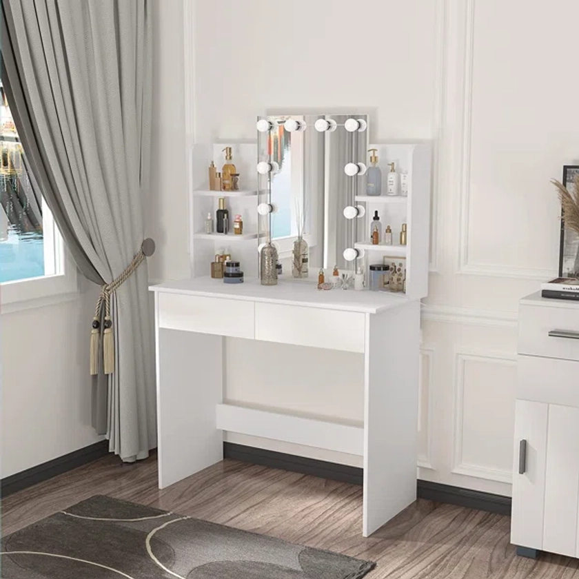 Baysden Dressing Table with Mirror