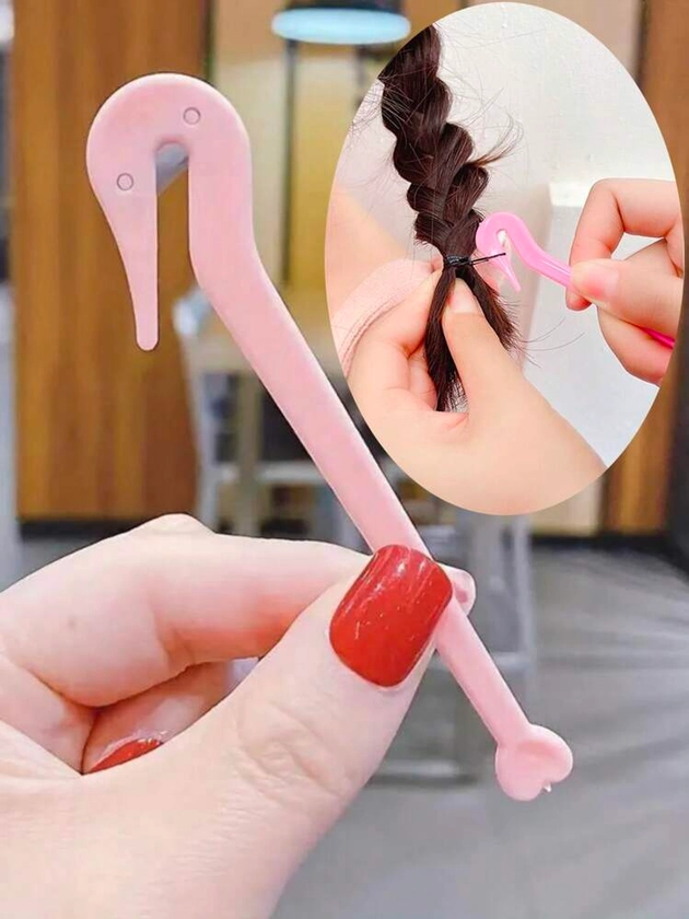 1pc Elastic Hair Band Cutters Disposable Rubber Band Remover Hair Ties Removing Tool Styling Accessories Prevent Hair Pulling Scalp Damage (pink) Black Friday