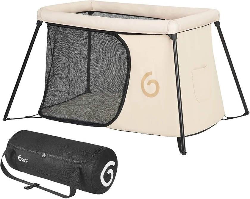 Babymoov Lit parapluie Moov,Sleep-Ultra Compact et Leger(<5kg)-Montage et Pliage rapide-Dès la Naissance et jusqu'à 4 ans-Evolutif en Aire de jeux-Confortable(densité matelas de 25kg/ms)-Garanti à vie : Amazon.fr: Bébé et Puériculture