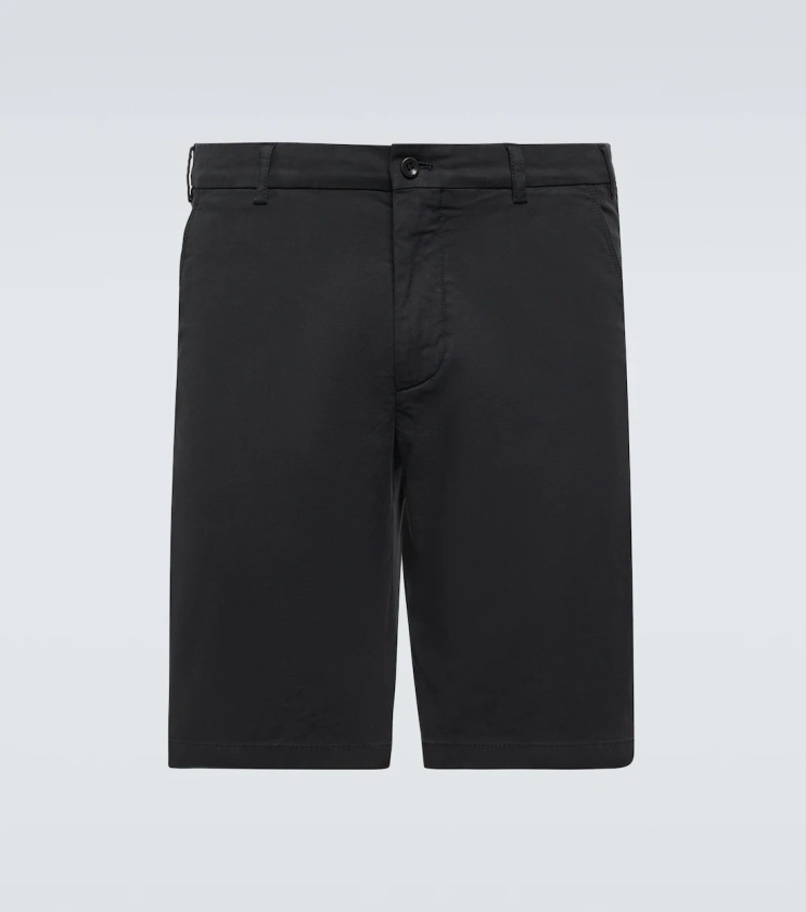 Cotton-blend Bermuda shorts in grey - Loro Piana | Mytheresa