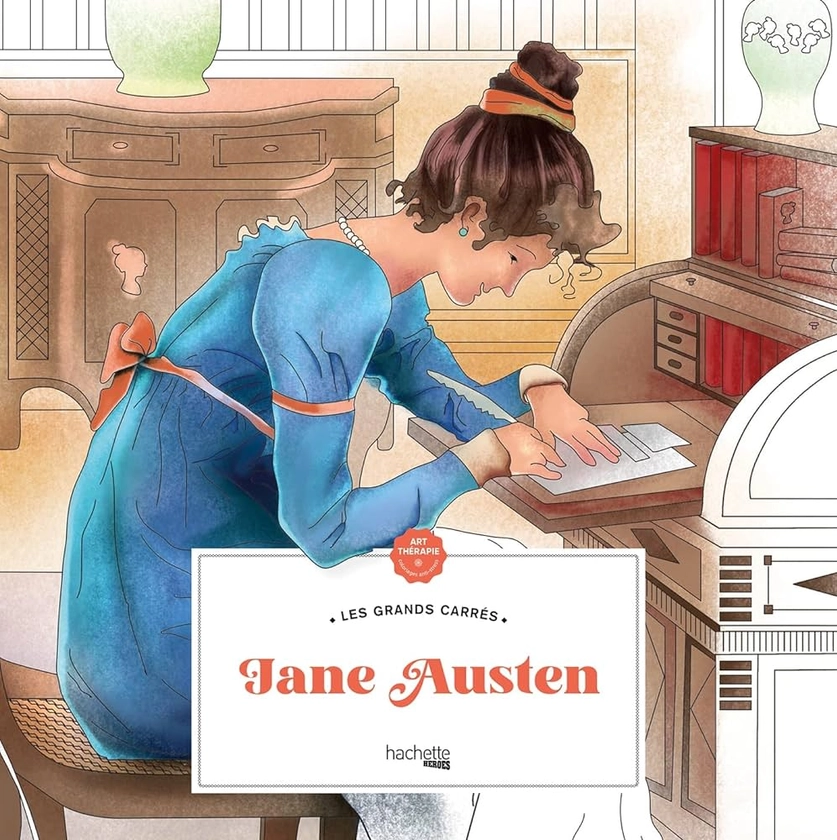 Coloriage Jane Austen : Junius, Gaëlle: Amazon.fr: Livres