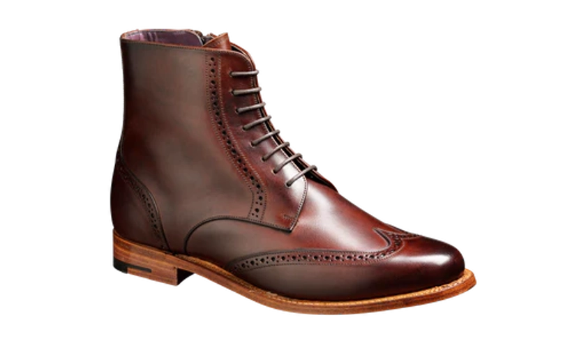 Faye - Walnut Calf Leather Boot