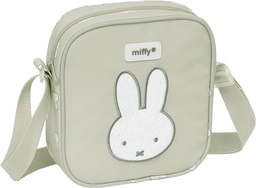 Safta M222d-612491222, Bolsa de ombro pequena unissexo para crianças, cinzento pedra, padrão, Cinza