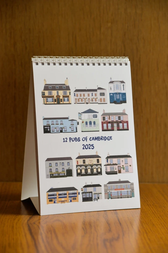 12 Pubs of Cambridge - 2025 calendar