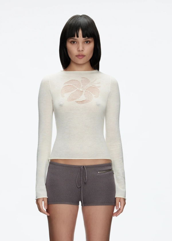 Tiger Lily Top in Cream - Tank Air