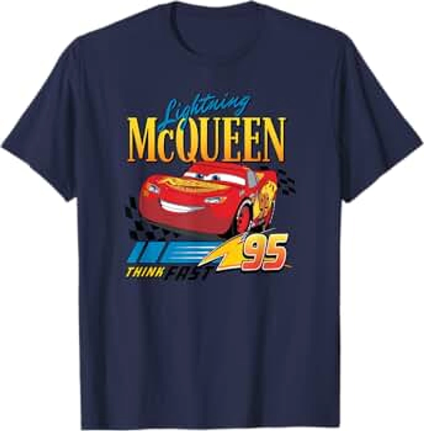 Cars - Lightning McQueen Think Fast T-Shirt