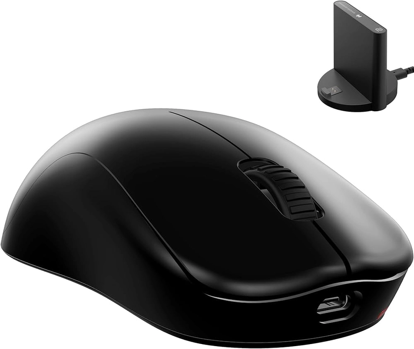 BenQ Zowie U2 Wireless Gaming Mouse | Esports, Sport Science | Enhanced Receiver | 60g Lightweight | 3200 DPI Sensor | 5 Buttons | 70 Hr Battery Life | Driverless